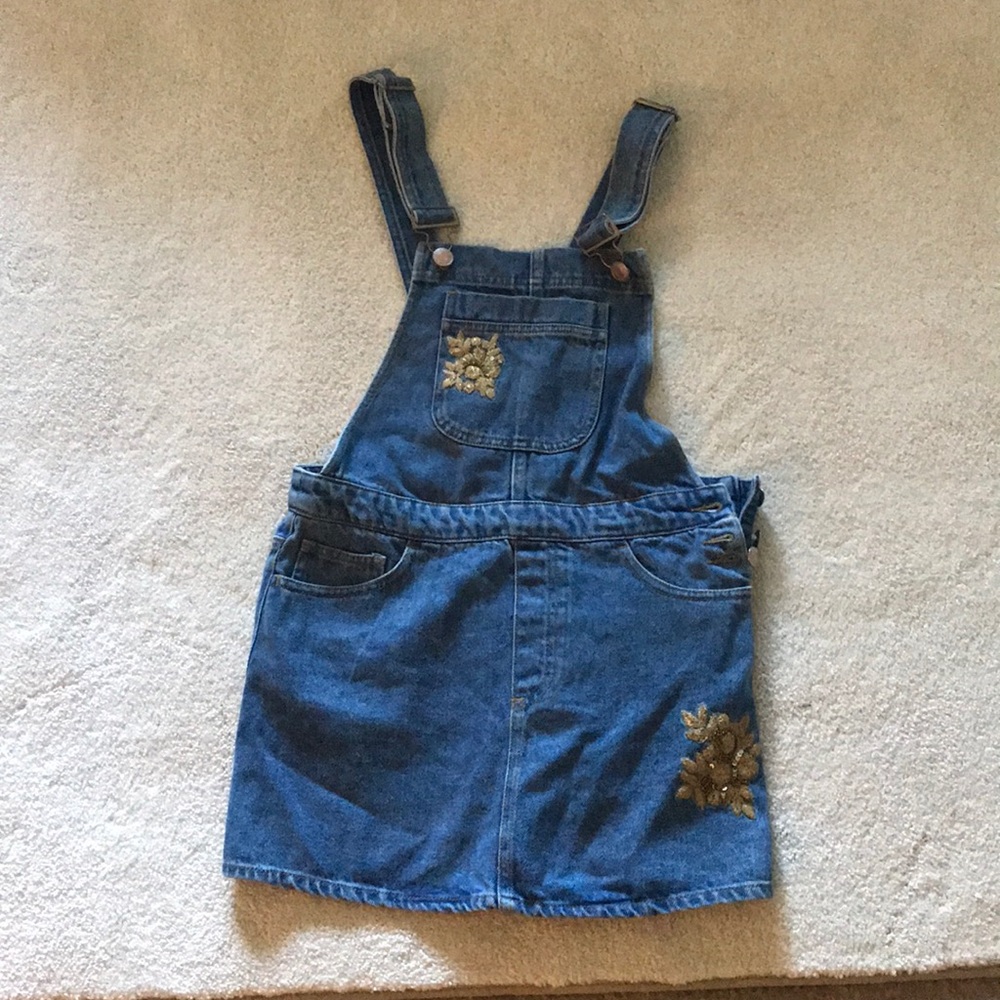 Forever 21 skirt overalls